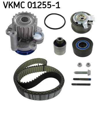 SKF VKMC 01255-1 Pompa acqua + Kit cinghie dentate